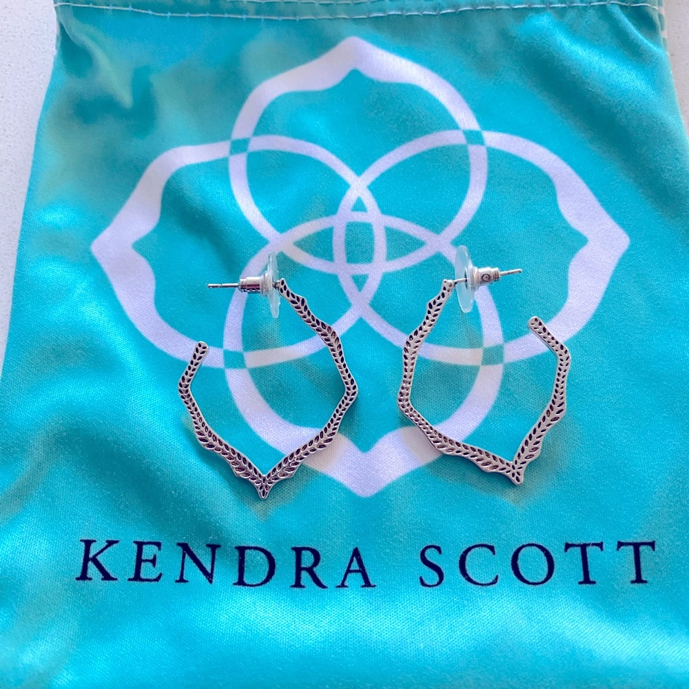 Kendra Scott Silver Earrings
